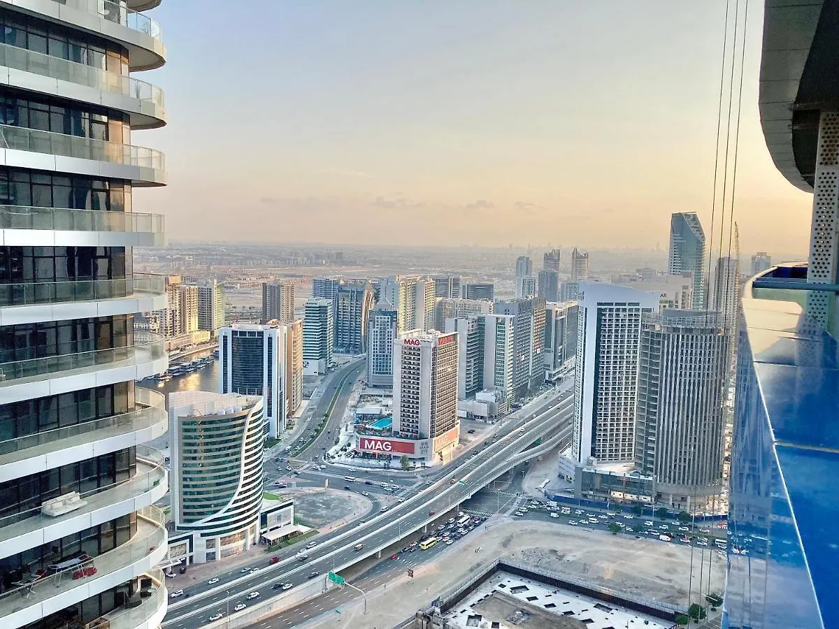 Superhost - High-Rise Chic Apt With Incredible Skyline Views Daire Dubai 0*,  Birleşik Arap Emirlikleri